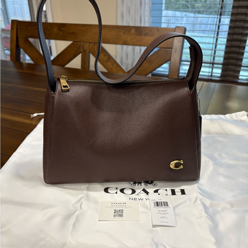 Coach Lola shoulder bag in maple
